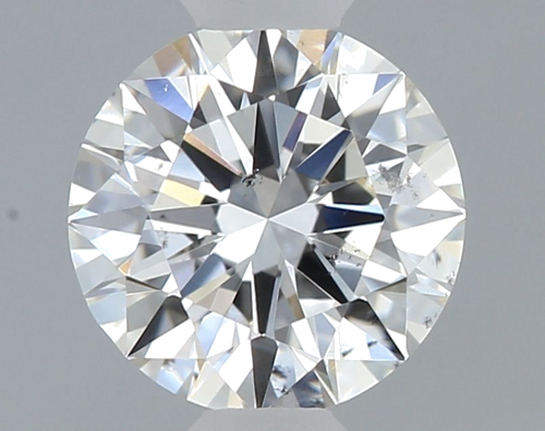 0.5 carat G-SI2 Excellent cut Natūralus Round Deimantas (1)