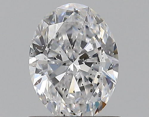 0.75 carat D-SI2 Natūralus Oval Deimantas (1)