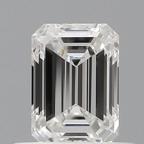 0.51 carat F-VVS1 Natūralus Emerald Deimantas (1)