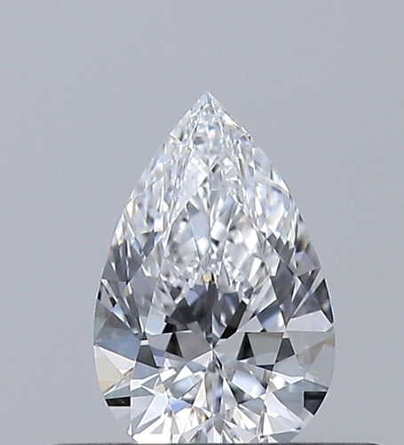 0.31 carat D-VVS1 Natūralus Pear Deimantas (1)