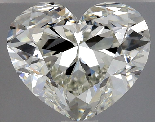 1.51 carat K-SI1 Natūralus Heart Deimantas (1)