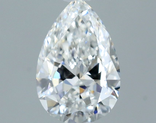 0.4 carat E-VVS1 Natūralus Pear Deimantas (1)