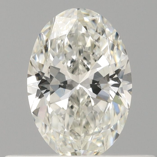 0.42 carat I-VS2 Natūralus Oval Deimantas (1)