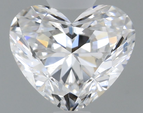 0.5 carat E-VS1 Natūralus Heart Deimantas (1)
