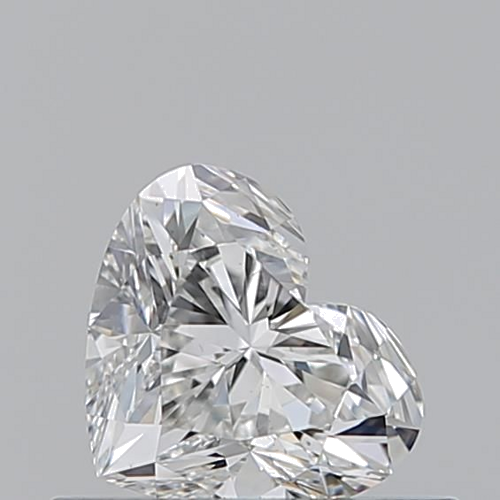 0.5 carat F-SI1 Natūralus Heart Deimantas (1)