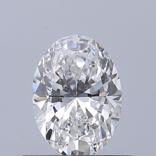 0.51 carat D-VVS1 Natūralus Oval Deimantas (1)