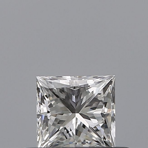0.37 carat F-VS1 Natūralus Princess Deimantas (1)