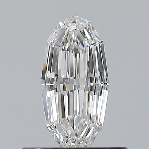 0.51 carat F-VS2 Natūralus Oval Deimantas (1)