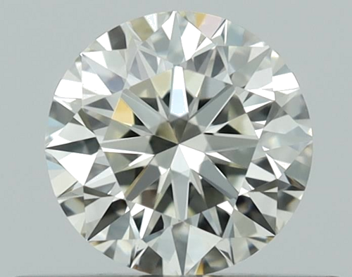 0.42 carat K-VVS1 Excellent cut Natūralus Round Deimantas (1)