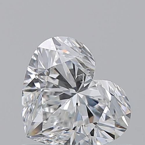 0.7 carat E-SI2 Natūralus Heart Deimantas (1)