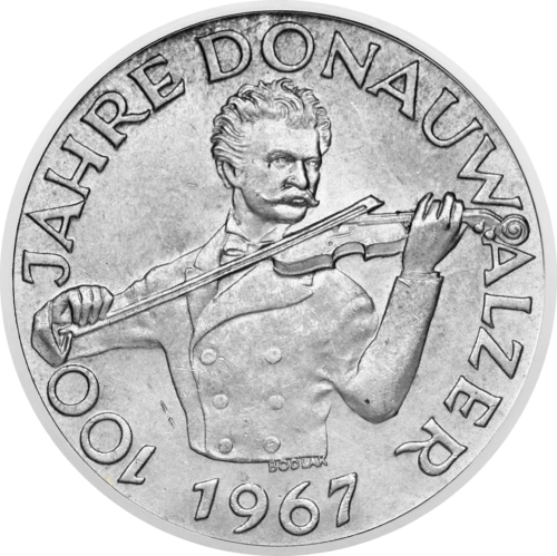 50 šilingi 1967 Austrija sudraba monēta (1)