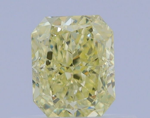 0.52 carat Fancy Yellow-VS2 Natūralus Radiant Deimantas (1)