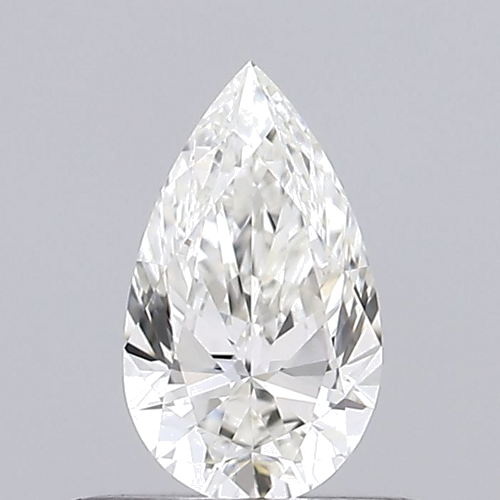 0.33 carat I-VVS2 Natūralus Pear Deimantas (1)