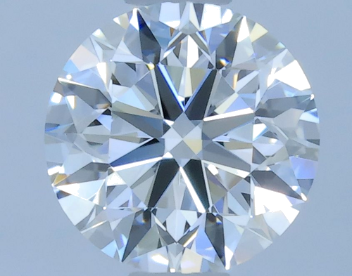 0.5 carat F-VVS2 Excellent cut Natūralus Round Deimantas (1)
