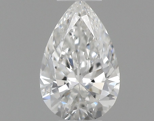 0.27 carat F-VVS1 Natūralus Pear Deimantas (1)