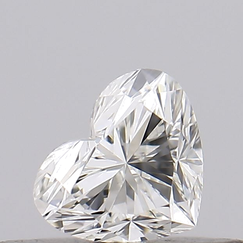 0.21 carat H-VVS1 Natūralus Heart Deimantas (1)