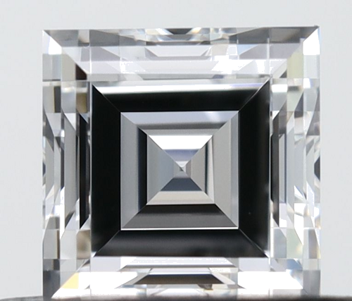 0.44 carat E-VVS2 Natūralus Square Radiant Deimantas (1)