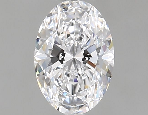 0.44 carat D-VVS2 Natūralus Oval Deimantas (1)