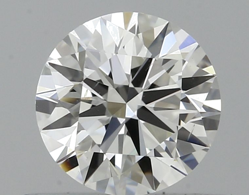 0.5 carat G-SI1 Excellent cut Natūralus Round Deimantas (1)