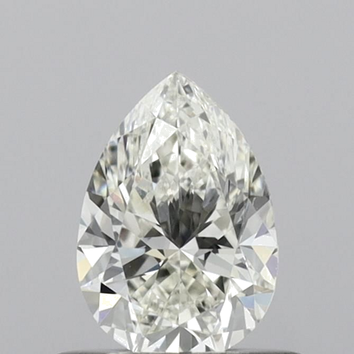 0.5 carat J-VVS1 Natūralus Pear Deimantas (1)