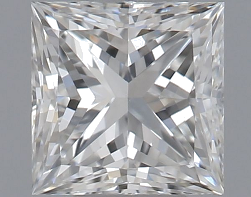 0.4 carat F-VS1 Natūralus Princess Deimantas (1)