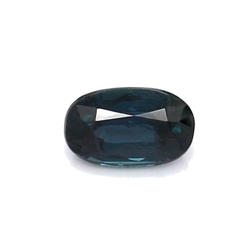 0.66 carat BLUE BRILLIANTSTEP cut Oval Safyras (1)