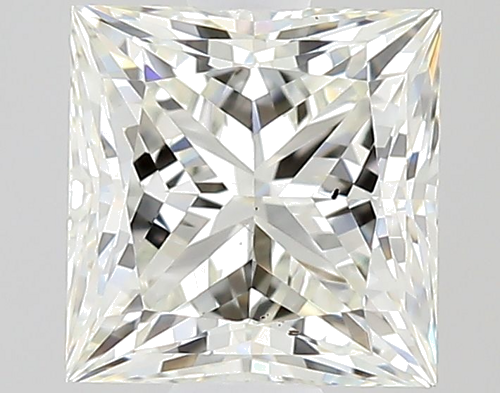 0.59 carat K-SI1 Natūralus Princess Deimantas (1)