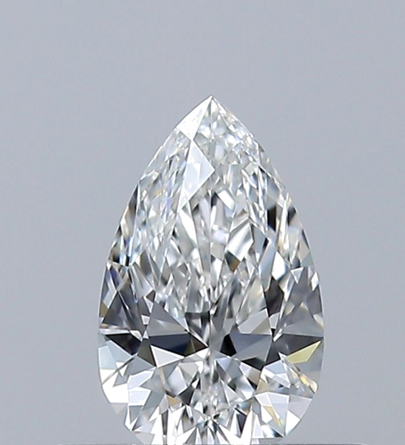 0.33 carat F-IF Natūralus Pear Deimantas (1)