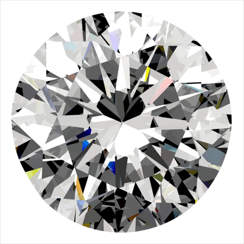 0.3 carat H-VS1 Excellent cut Natūralus Round Deimantas (1)