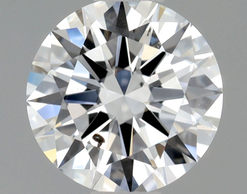 0.59 carat D-SI2 Excellent cut Natūralus Round Deimantas (1)