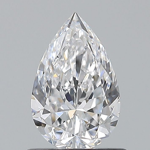0.7 carat D-VS2 Natūralus Pear Deimantas (1)