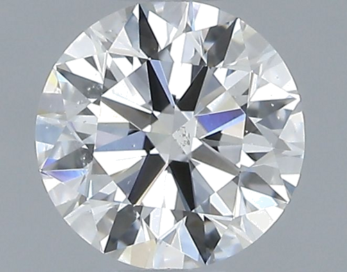 0.5 carat I-SI1 Excellent cut Natūralus Round Deimantas (1)