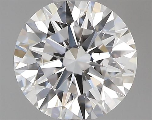 0.6 carat F-SI1 Excellent cut Natūralus Round Deimantas (1)