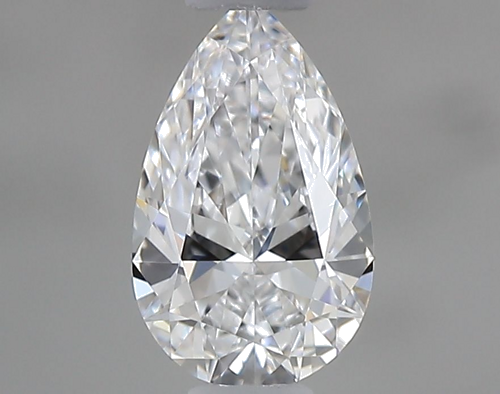 0.33 carat D-VVS1 Natūralus Pear Deimantas (1)