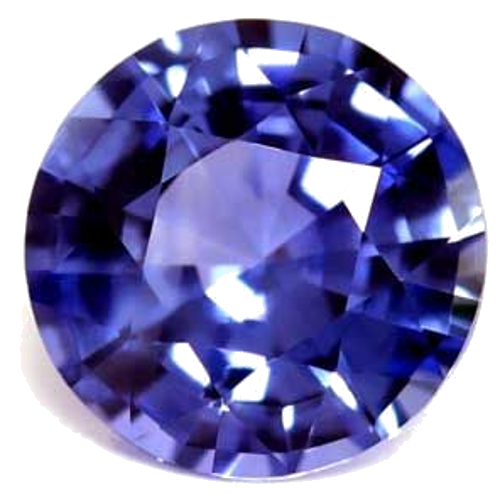 0.53 carat BLUE Round Safyras (1)
