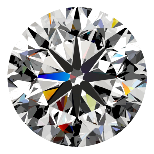 0.31 carat J-SI1 Very Good cut Natūralus Round Deimantas (1)