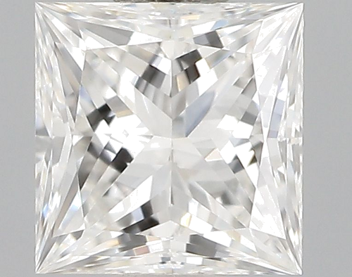 0.4 carat F-VVS1 Natūralus Princess Deimantas (1)