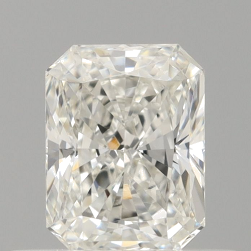0.51 carat G-VVS2 Natūralus Radiant Deimantas (1)