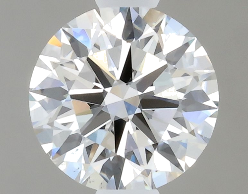 0.5 carat F-VS2 Excellent cut Natūralus Round Deimantas (1)