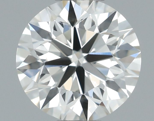 0.5 carat H-VVS2 Very Good cut Natūralus Round Deimantas (1)