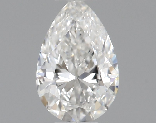 0.25 carat F-VVS1 Natūralus Pear Deimantas (1)