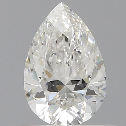 0.5 carat H-VVS2 Natūralus Pear Deimantas (1)