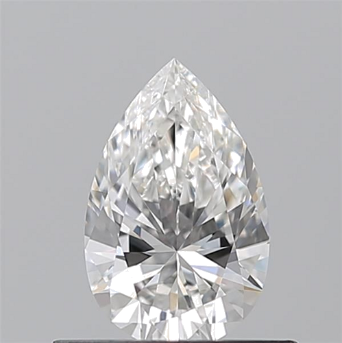 0.51 carat G-VVS2 Natūralus Pear Deimantas (1)