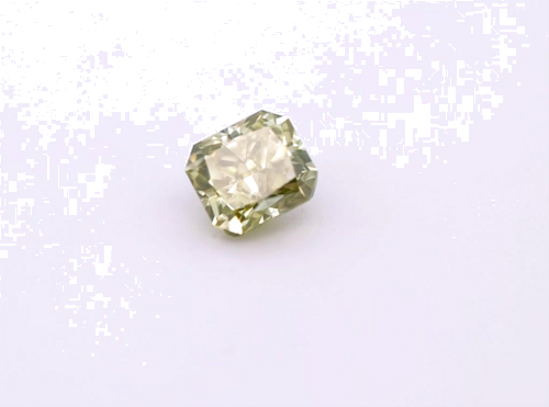 0.68 carat Fancy Deep Brown Greenish Yellow-SI1 Natūralus Emerald Deimantas (1)