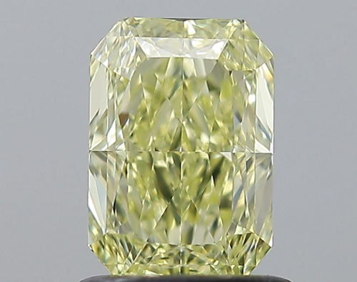 1.01 carat Fancy Light Yellow-VVS2 Natūralus Radiant Deimantas (1)