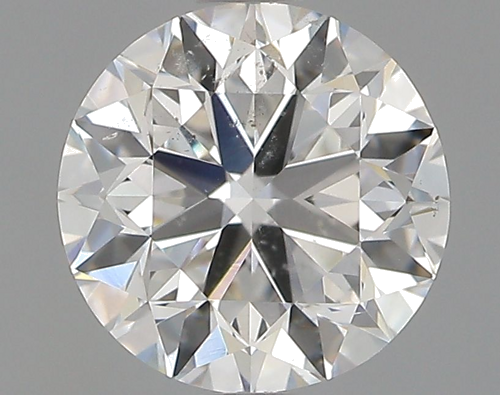 0.71 carat F-SI2 Very Good cut Natūralus Round Deimantas (1)