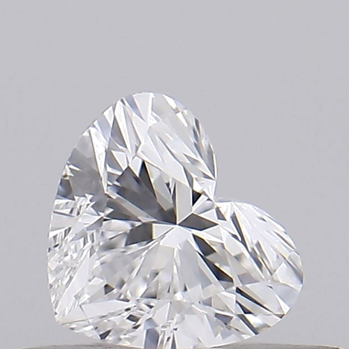 0.25 carat D-VVS2 Natūralus Heart Deimantas (1)