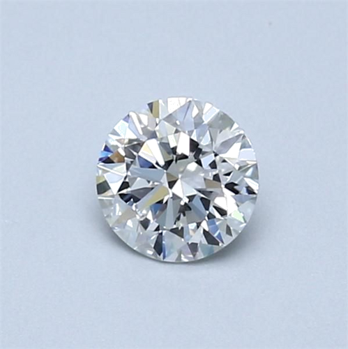 0.43 carat H-VVS1 Excellent cut Natūralus Round Deimantas (1)