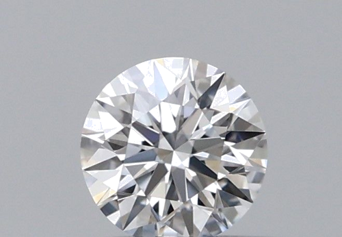 0.2 carat E-VVS1 Excellent cut Natūralus Round Deimantas (1)