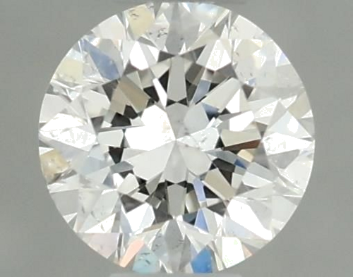 0.3 carat G-SI2 Very Good cut Natūralus Round Deimantas (1)